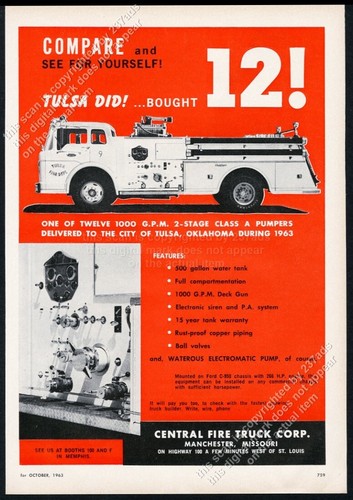 1963 tulsa fire - 1963, engine