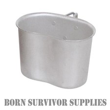 US ARMY STYLE METAL MUG with