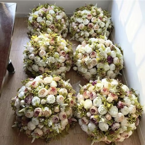 Artificial flower balls - flower,