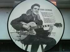 EDDIE COCHRAN -12" PICTURE DISC- EX.