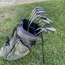 Ping Hoofer Stand Bag & Complete Set Of Iron Clubs- Great For Starting Starting