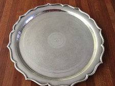 Christofle tray silver vintage EPNS