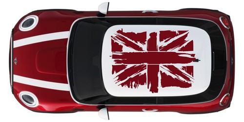 Union jack roof car decal - union,