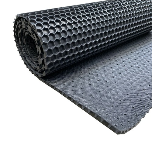 Smooth honeycomb matt black - honeycomb,