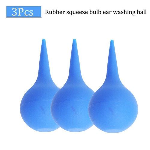 3pcs rubber squeeze bulb ear - 3pcs,