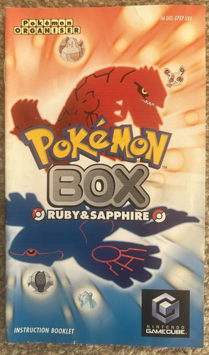 Pokemon box nintendo - box, (nintendo