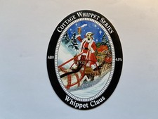 CHRISTMAS pump clip. WHIPPET