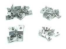 Snap Nuts M4 M5 M6 M8 Stainless Steel Clamping Nuts A2 Sheet Metal Nuts 4-8mm Clips