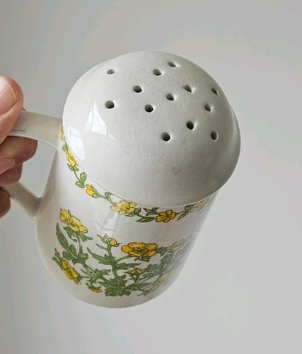 Vintage ceramic flour shaker - vintage,