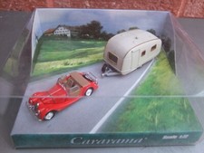 Cararama Morgan Plus 8 Roadster & Caravan - 1/72 Scale various available BOXED