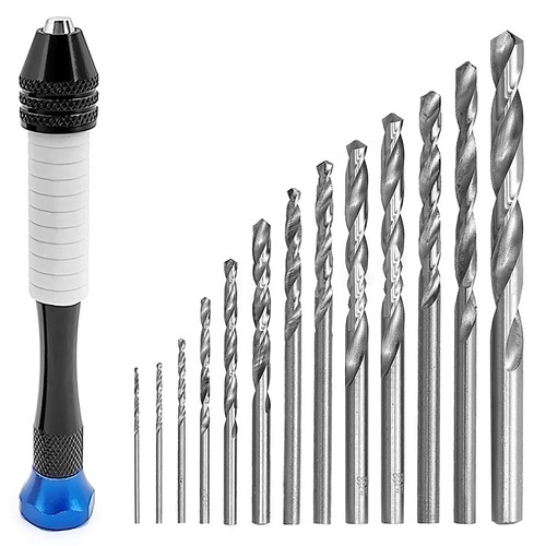 Precision pin vise hand - pin, drill