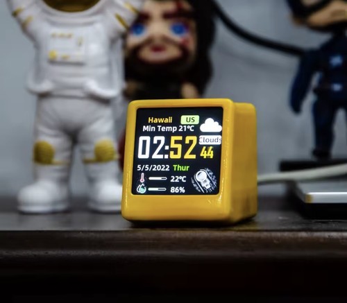 Mini wifi desktop weather - wifi,