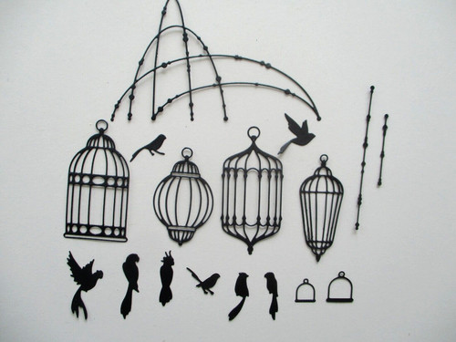 Die cuts card toppers - die,