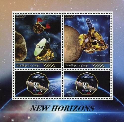 New horizons stamp - new, space