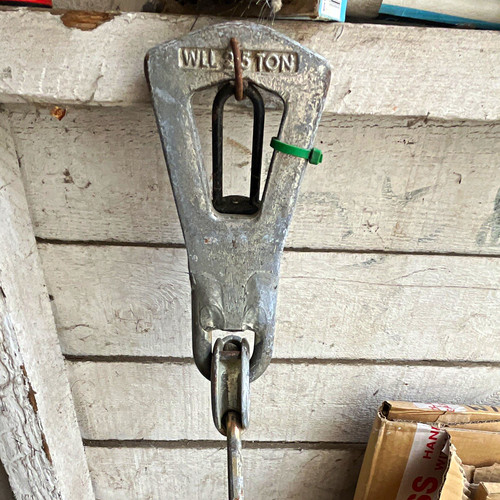 Wll rated ton - 2.5, hook