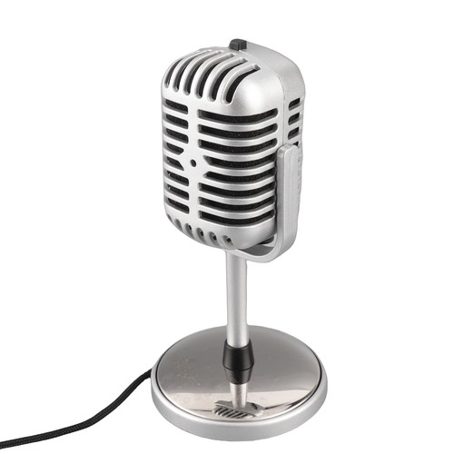 Vintage microphone clear sound - vintage,