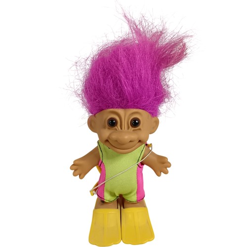 Russ troll doll vintage pink - vintage,