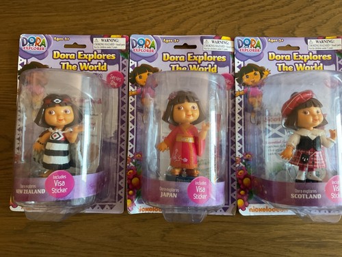 Dora explorer doll figure set - dora,