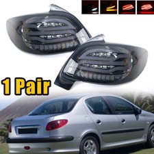 LED Smoked Tail Light Rear Brake Light Tail Lamp For Peugeot 206 206CC 2004-2008