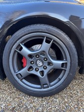 PORSCHE 911 997 LOBSTER CLAW BBS REAR ALLOY WHEEL RIM 11J X 19 ET67 99736216201