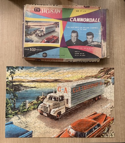 Vintage 1960 bell jigsaw - 1960,