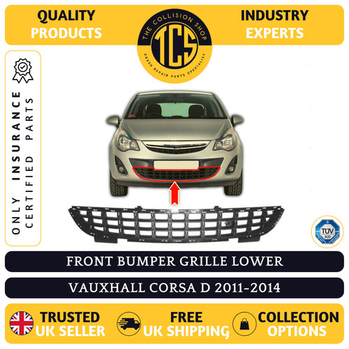 Front bumper grille lower - bumper,