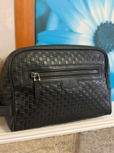 Gucci black calf leather - gucci,