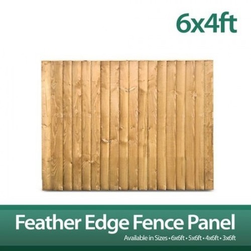 Treated feather edge - 6, x