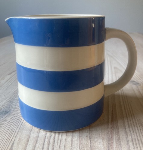 Cornishware green milk jug - green,