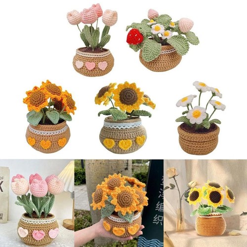Crochet flower - crochet, kit