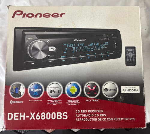 Pioneer deh x6800bs usb mp3 - deh-x6800bs,