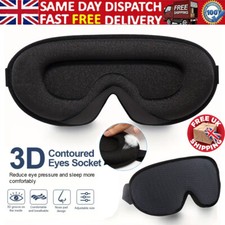 Sleeping 3D Eye Mask Blocking Light Breathable Soft Padded Mask Cover Eyepatch