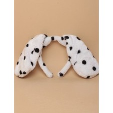 Dalmation Fancy Dress Ears Headband Unisex Dressing Up Accessory