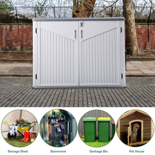 Plastic shed outdoor garden - shed,