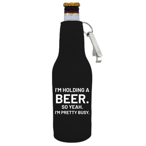Holding beer bottle - i'm,