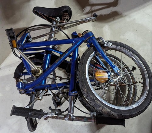 Sweet vtg blue dahon - blue,