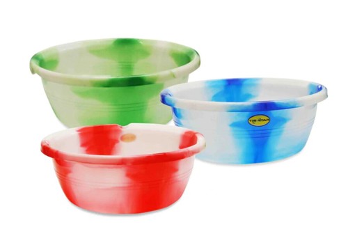 Plastic washing bowl basin tub - washing,