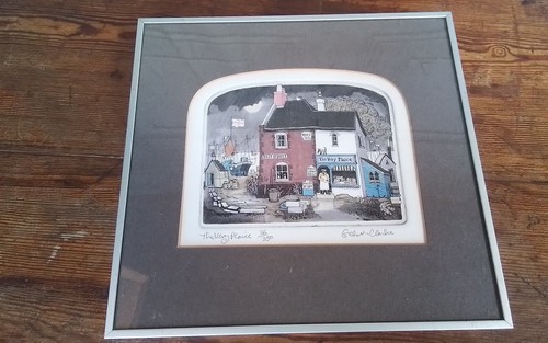 Graham clarke framed signed - clarke,