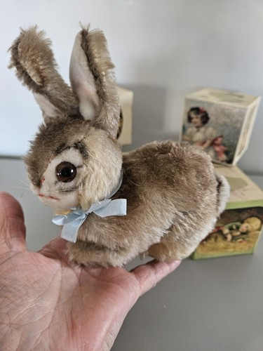 Steiff pummy mohair post war - steiff,