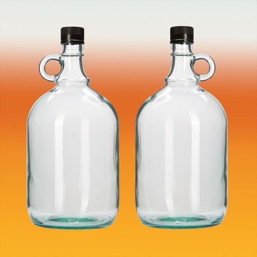 Ltr glass flagon - flagon, style