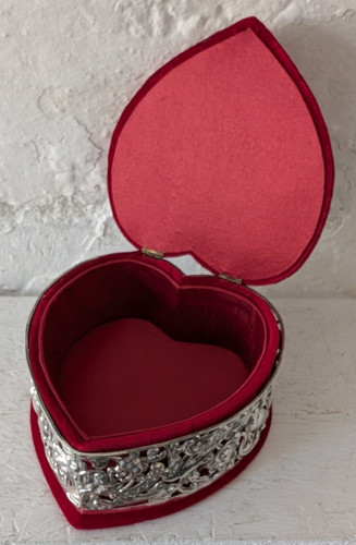 Huge solid silver loveheart - huge,