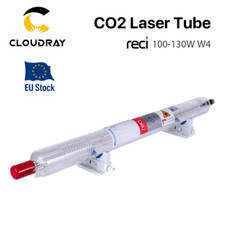 100-130W RECI W4 CO2 Laser Tube Wood Case Packaging Slide 80mm L.1400mm EU Stock