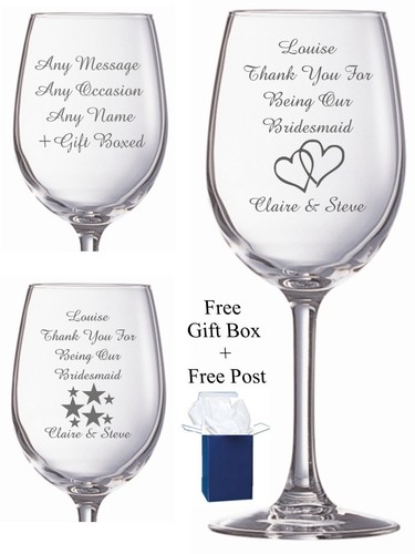 Personalised engraved wine - personalised,