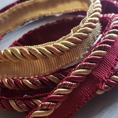 Gold two tone - gold, flanged