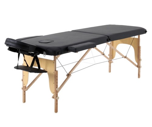 Black portable folding spa - black,