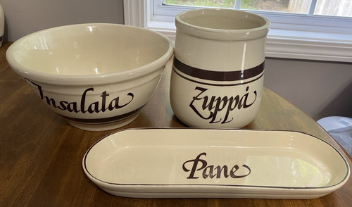 Vintage set mccoy italian - set,