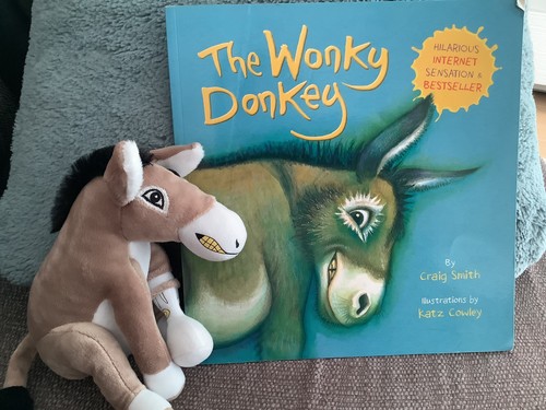 Wonky donkey plush toy and - wonky,