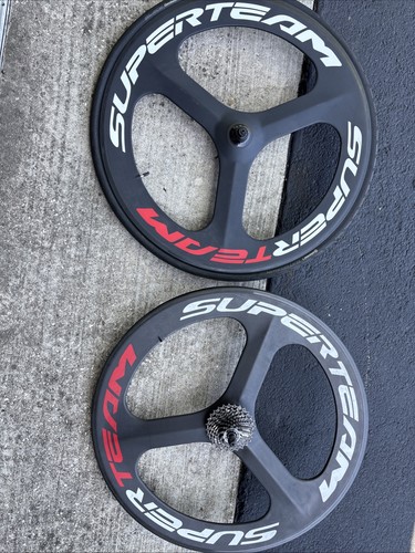Carbon fiber tri spoke - carbon,