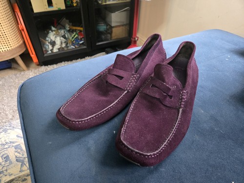 Bally mens suede loafers - bally,