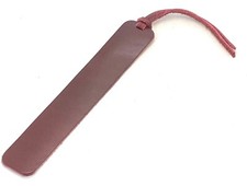 Leather Bookmark Burgundy